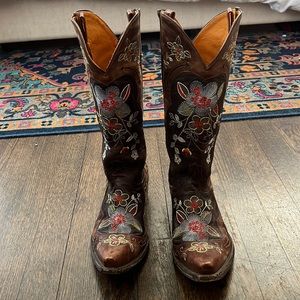 Old Gringo Bonnie Cowboy Boots Handmade Size 7